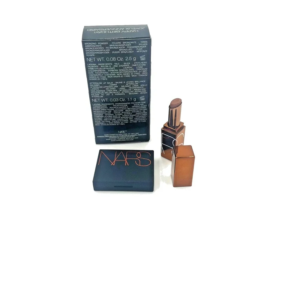 Nars Laguna Sephora Beauty Insider Mini Set Bronzing Powder‎ Afterglow Lip Balm